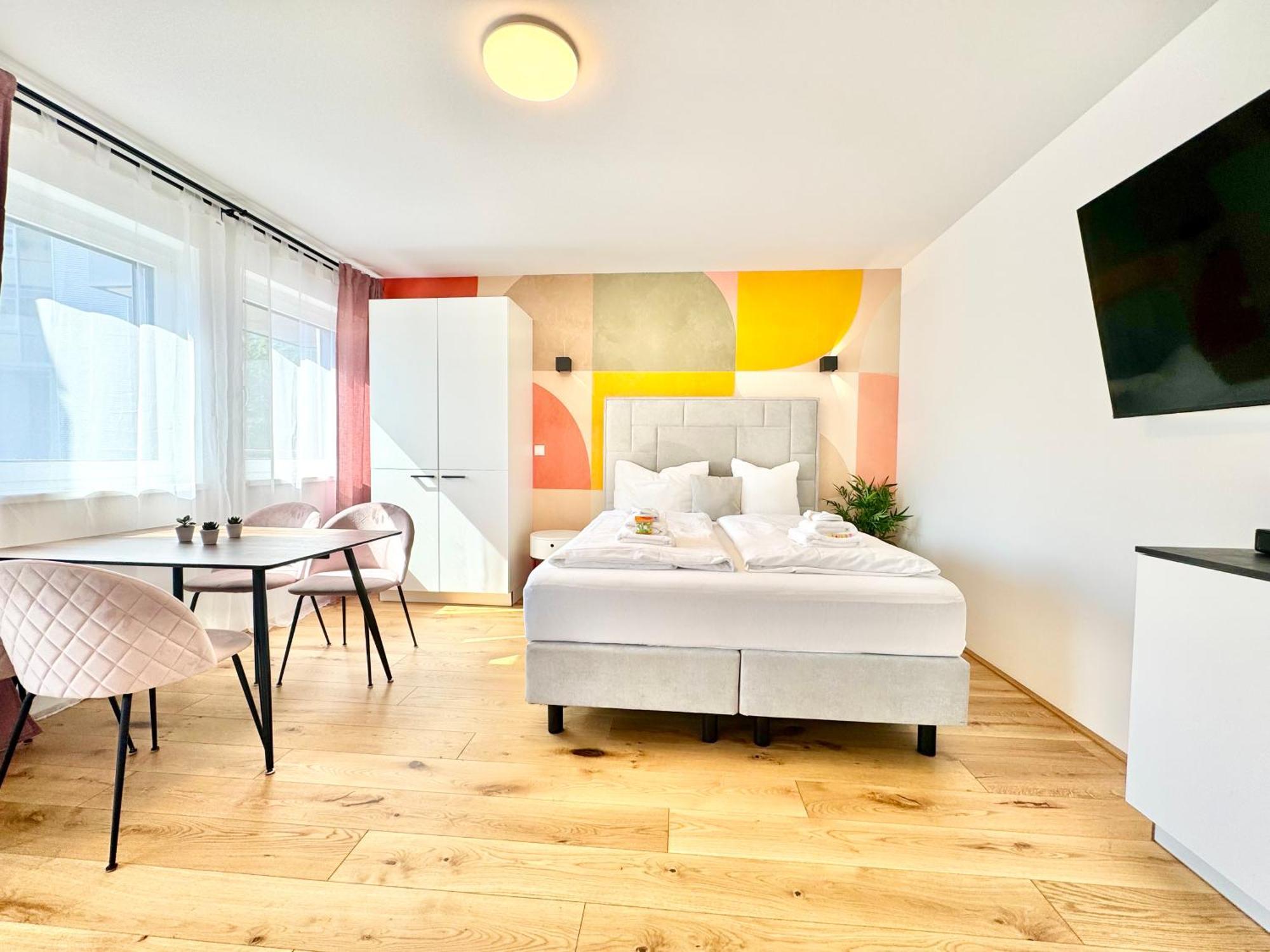 Stylische Wohnung Mit Balkon Wenen Buitenkant foto